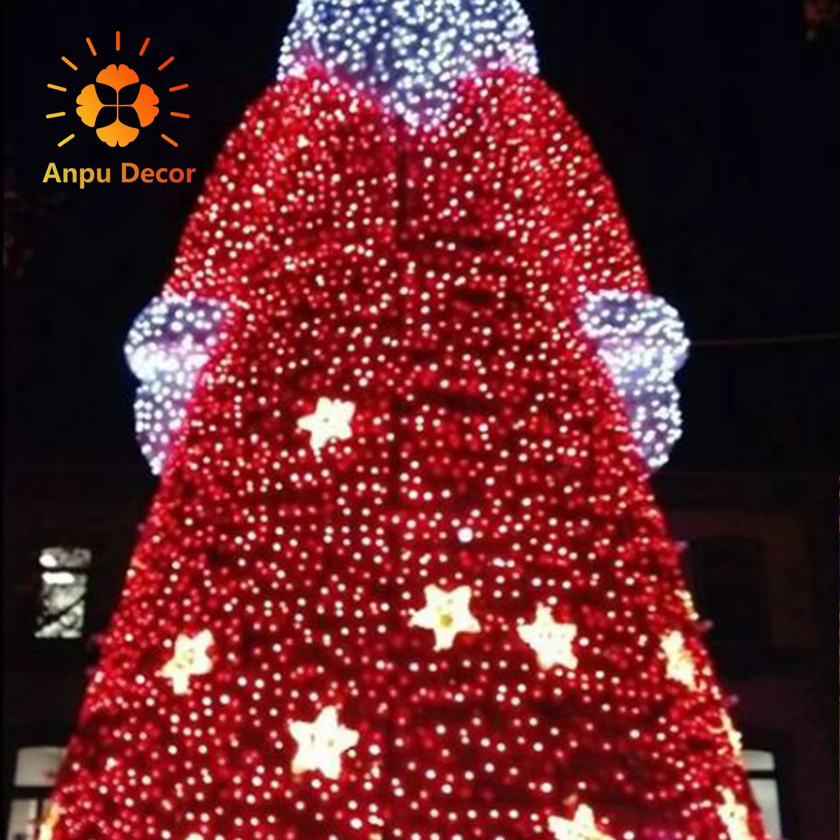 ANPU Decor Commercial Shopping Mall Creative Large Festival Street Decorative Outdoor Christmas Tree (Xmas)