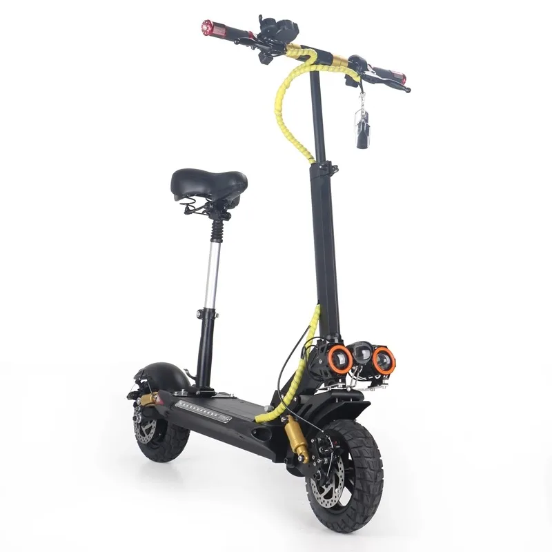 New factory discount price two 10inch wheel foldable Electric Scooter With Suspension 500W Motor Escooter with remote