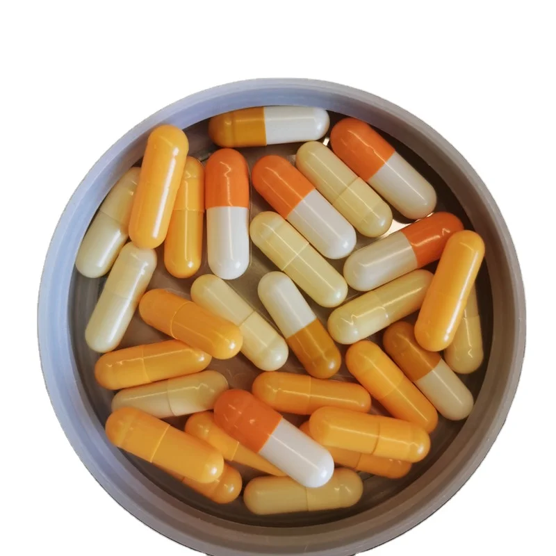 Healsee yellow HPMC veggie capsules for sports nutrition