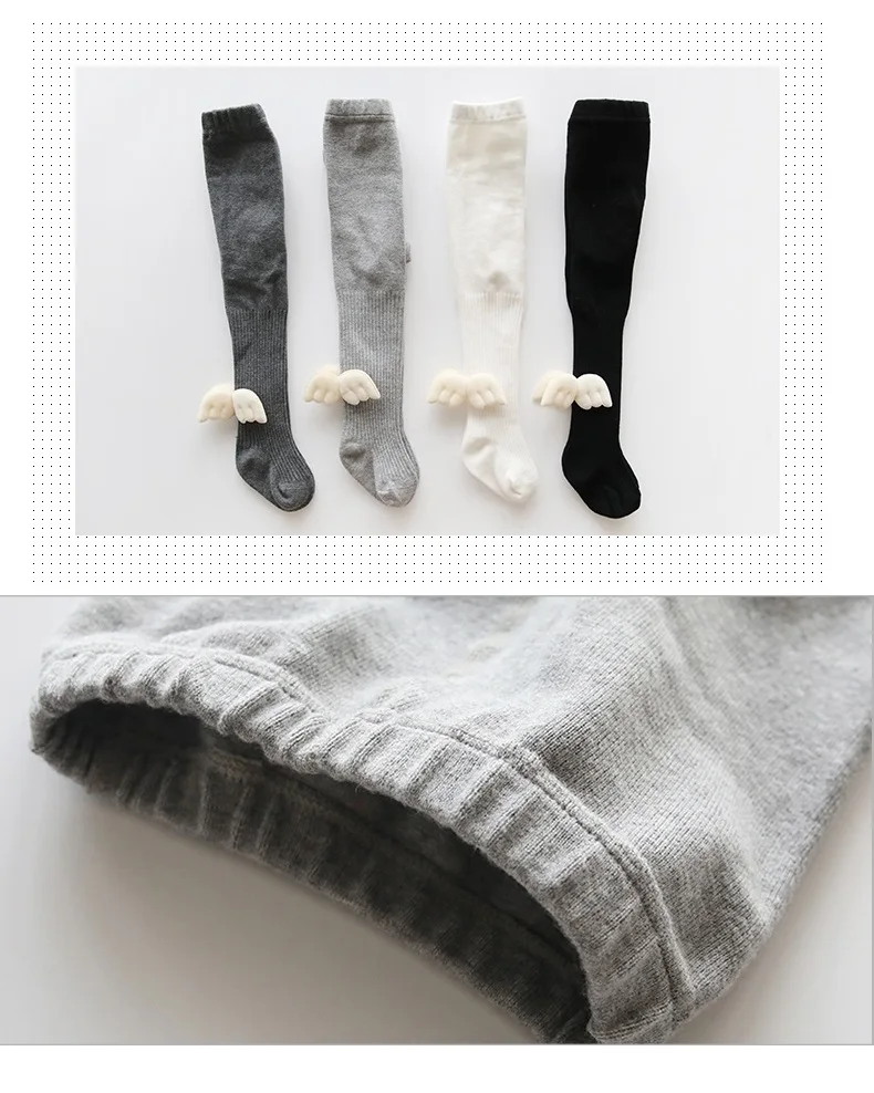 Toddler Printed Stockings Kids Best Selling Cotton Breathable School Girl Pantyhose Seamless Pantyhose Tights Socks With Bowknot