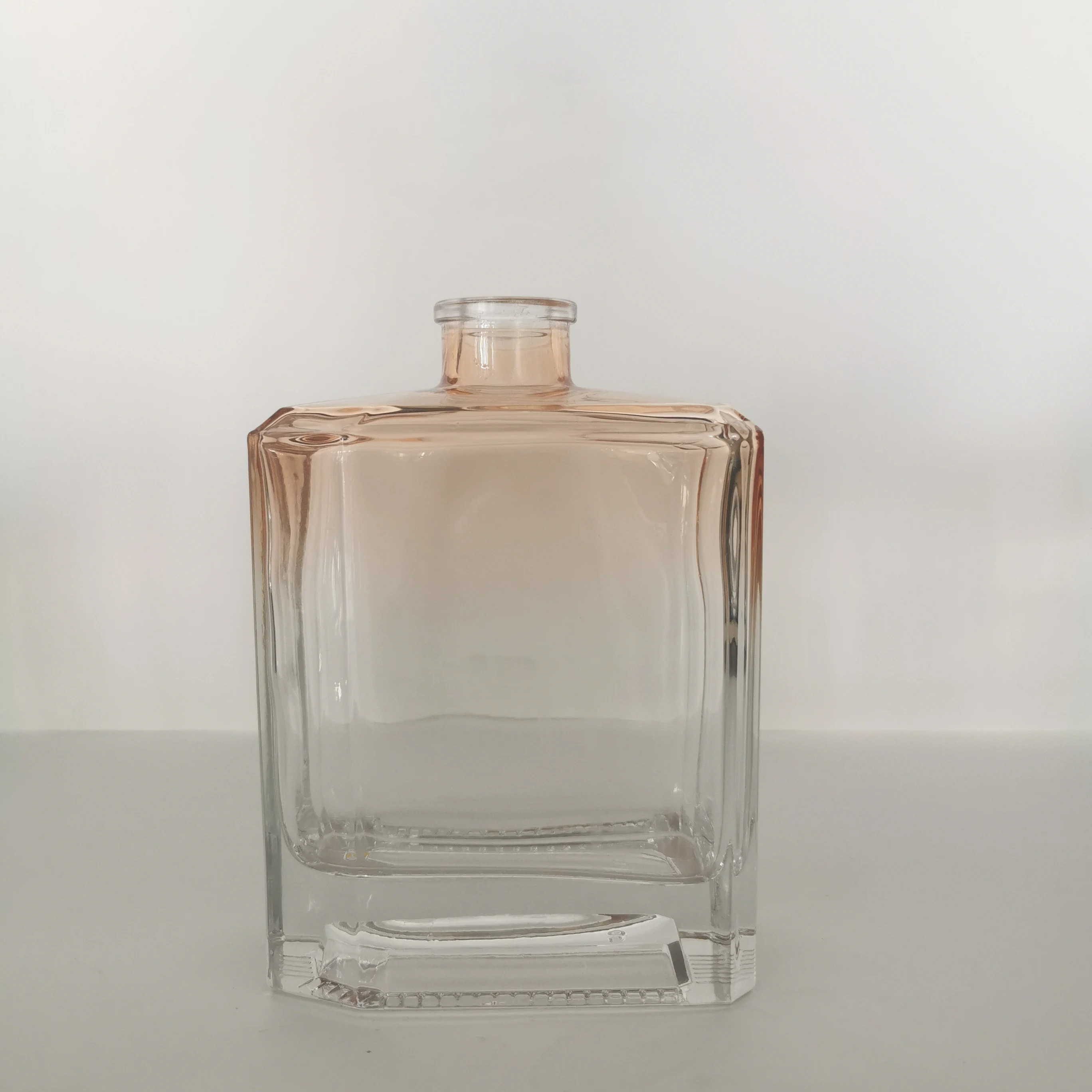 Customized  500ml  Whisky Bottle Bottom Concave Vodka Tequila Bottle Rum Glass Bottle 75cl  - Buy