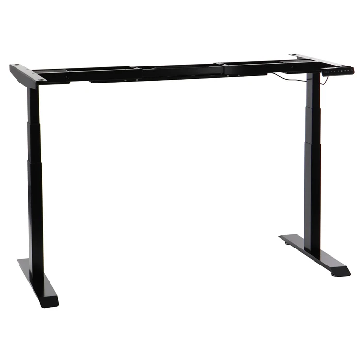 C Type Lifting Table Foldable Standing Desk Frame Smart Home Office Furniture Dual motor Height Adjustable Desk with USB Bluetoo