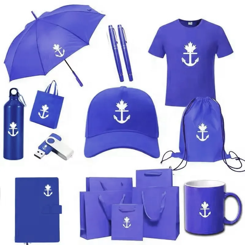 company promotional gifts custom logo offical Business Giveaways items Advertising Corporate caps shirts gift