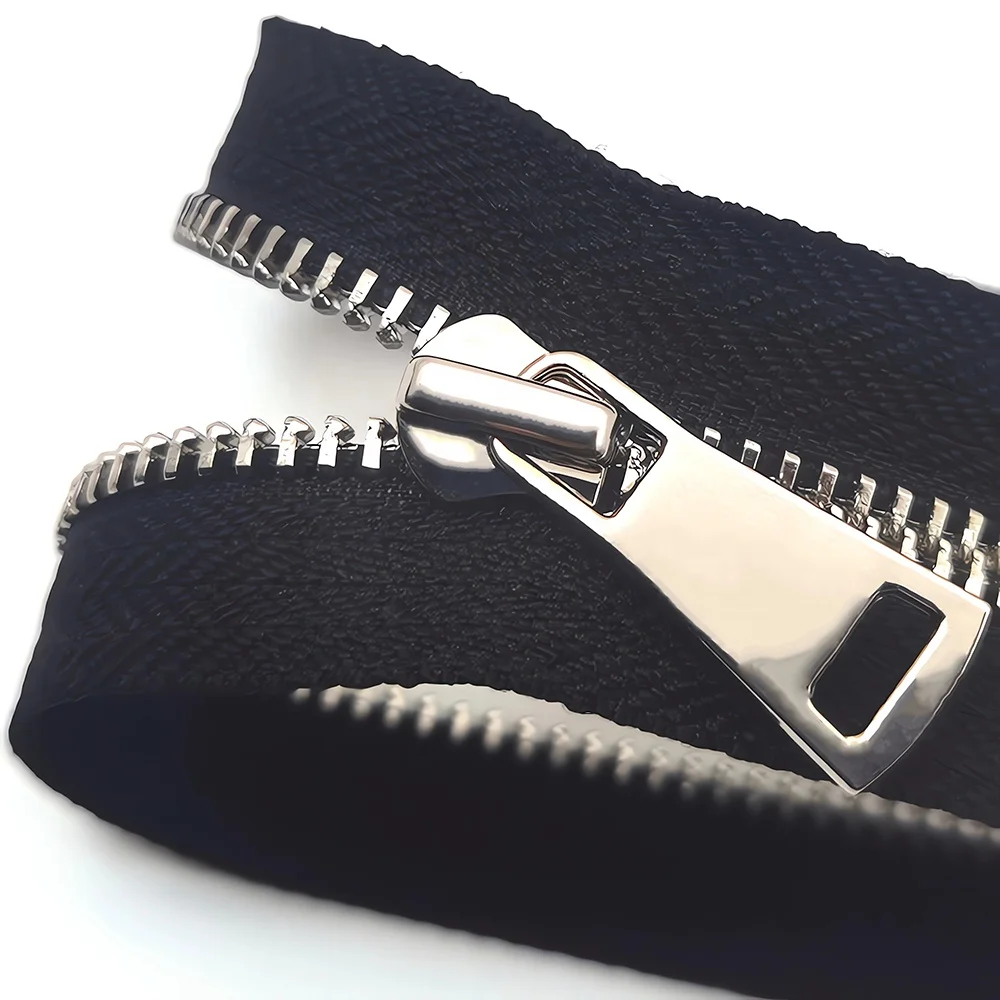 High Strength Low Price Titanium Alloy Y Teeth Zipper Custom Color #5 Titanium Metal Zipper