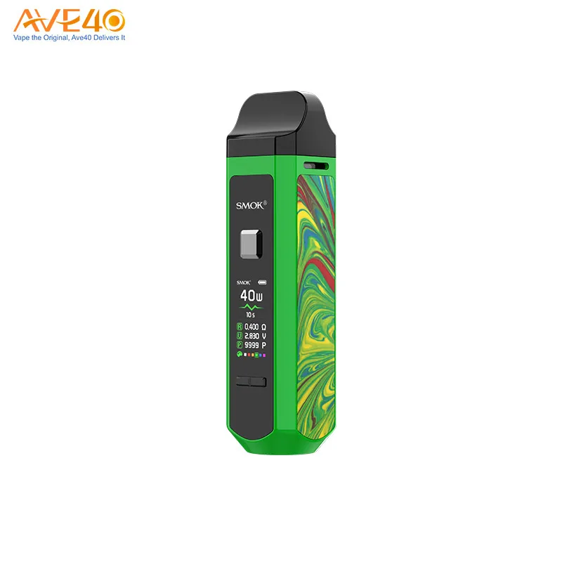 Карманный eCigs Smok RPM40 Mod Kit 1500 мАч с 4,3 мл RPM Pod и RPM катушки доступны