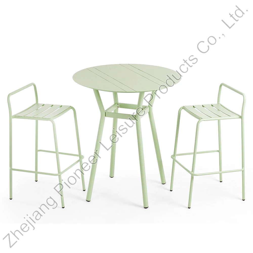 Превосходный круглый минималистичный уличный Juego De Mesa Y Silla Bar для праздничных мероприятий