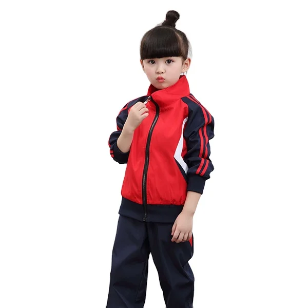 Hot Selling School Uniform Kids Fashion Jogging Sports Sportswear Tracksuit