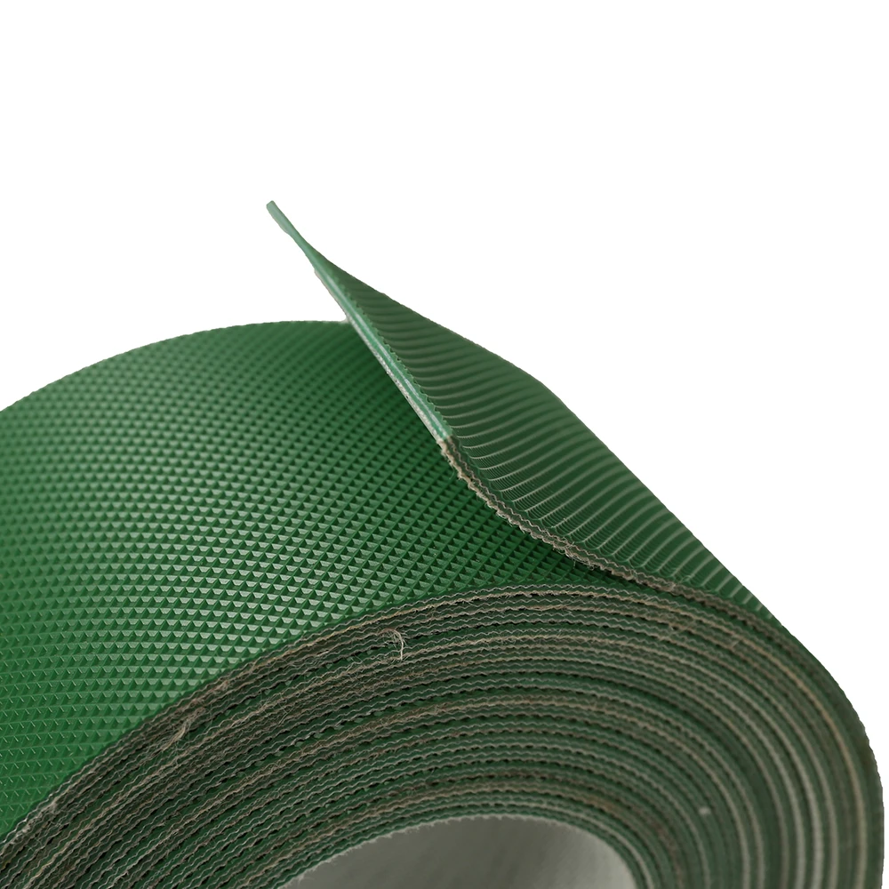 Various Pattern Custom Sidewall Cleat 2mm industrial pvc outdoor Conveyor Belt with conductive wire pvc conveyor belt black