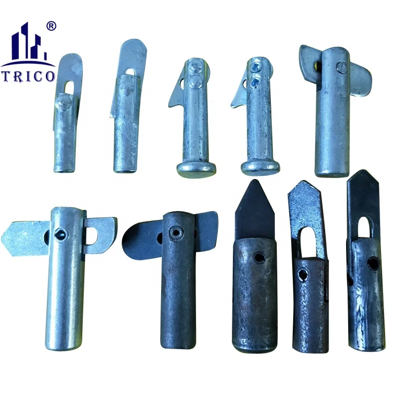 Construction Material Galvanized Scaffolding Brace Pin Lock for H Frame Scaffold Formwork