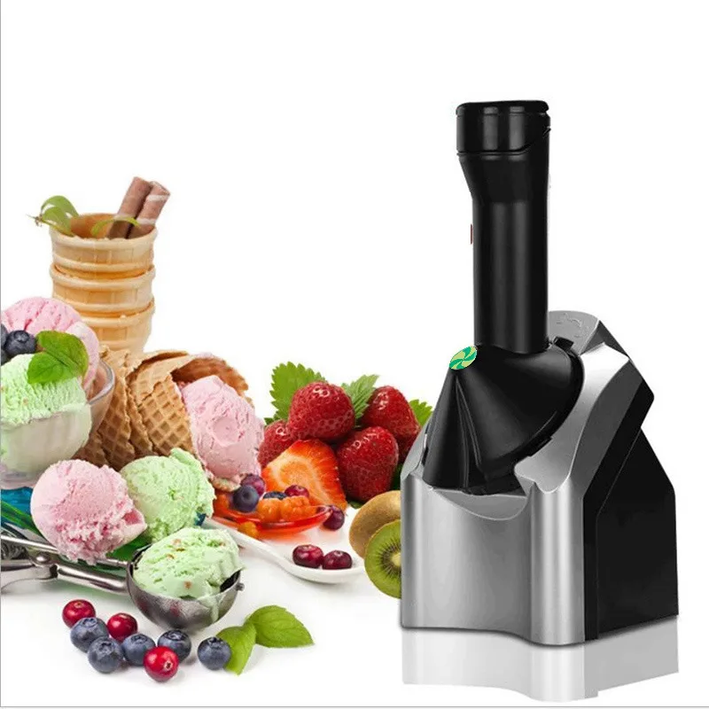 New Arrival Hot Mini Portable Home Diy Frozen Fruit Soft Automatic Ice Cream Maker Machine
