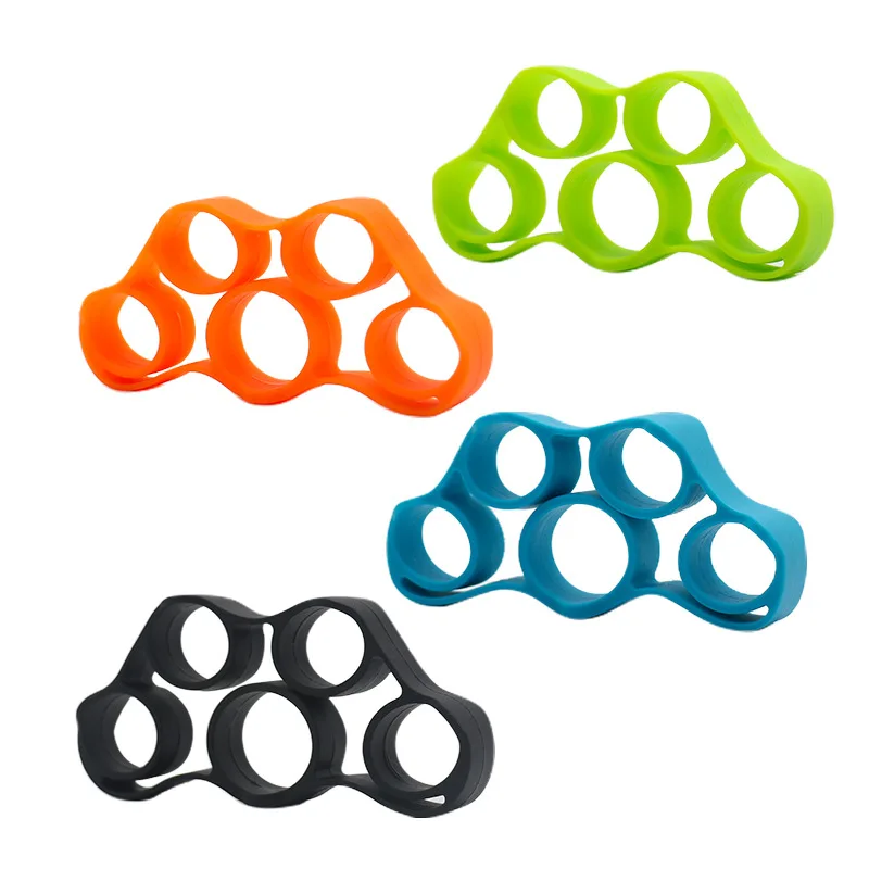 
Hand Gripper Silicone Finger Expander Exercise Hand Grip Wrist Strength Trainer Finger Exerciser Resistance Bands Fitness 