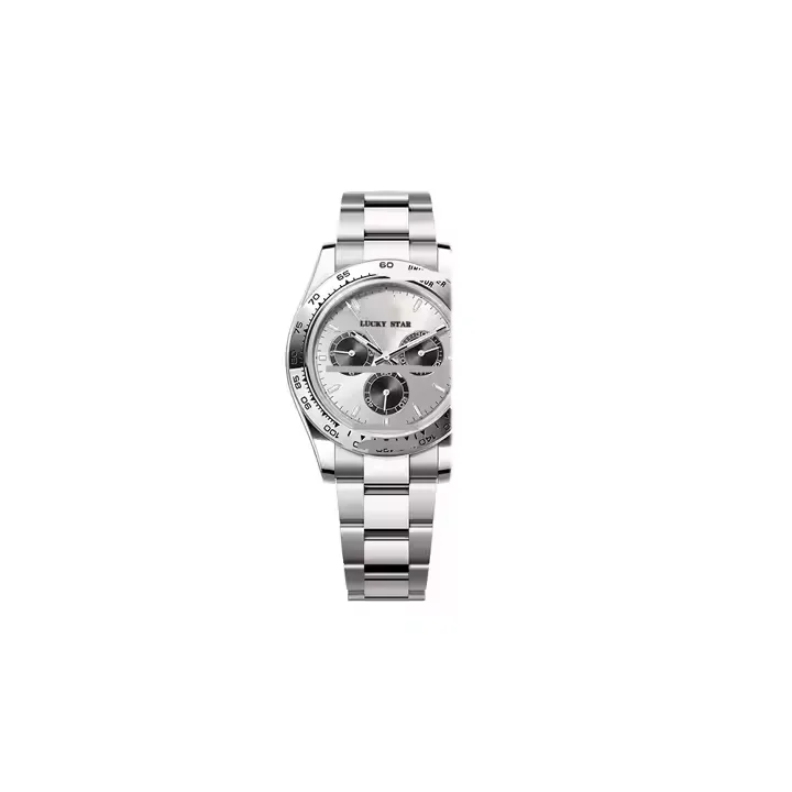 Lucky Star LS Ro-lex Cos-mic-me-ter-Type-Day-tona Automatic Mechanical Luminous Watch Buckle Men Luxury Charm Business Style