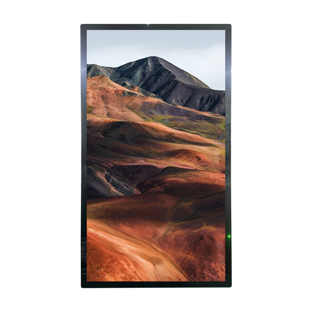 KIOSK LCD Ultra Thin High Resolution Wifi Wall Mounted Touchscreen Commercial LCD Advertising Display Menu Board Manufacturer