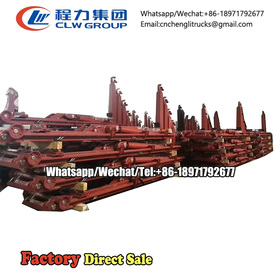 Hook arm roll-off dumpster garbage vehicle 3T to 30 T hook lift garbage truck bodies for sale
