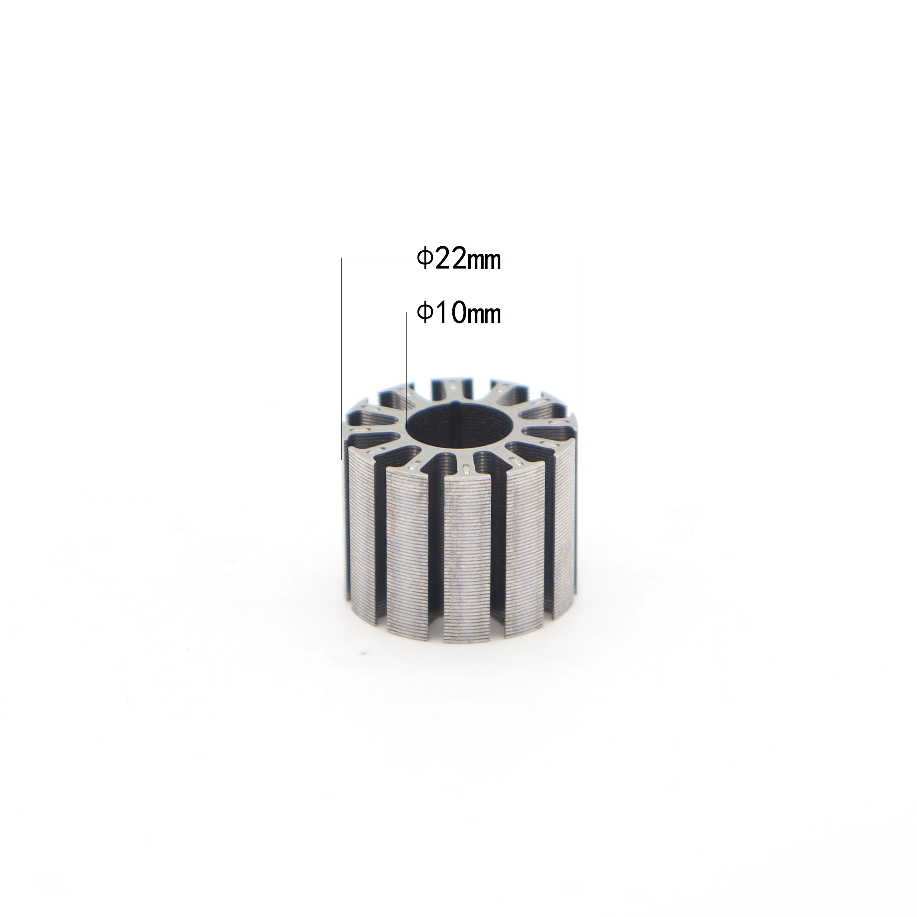 stator laminated motor core manufacturer 0.2mm stator stamping 12 slots  small bldc motor stator