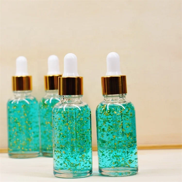 Hotsale Natural Blue Copper Peptide 24K Gold Foil Serum Anti Aging Deep Nourishing