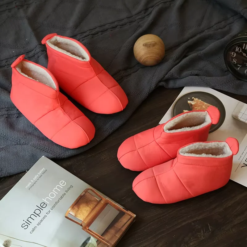 Customized winter new design waterproof home boot parent-child boot
