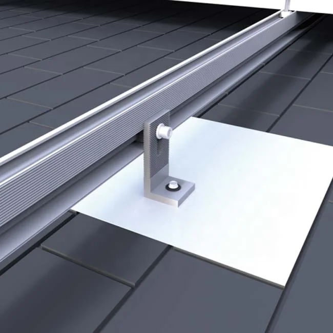 Solar Panels Mount Fittings On Shingle Roof Mounting System Pv Solar Stand Structure