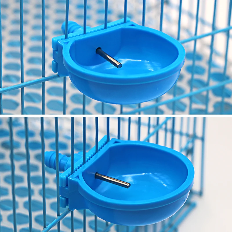 Plastic Hanging Cage Water Outlet Hamster Drinking Trough Automatic Touch Type Rabbit Drinking Feeder Bowl