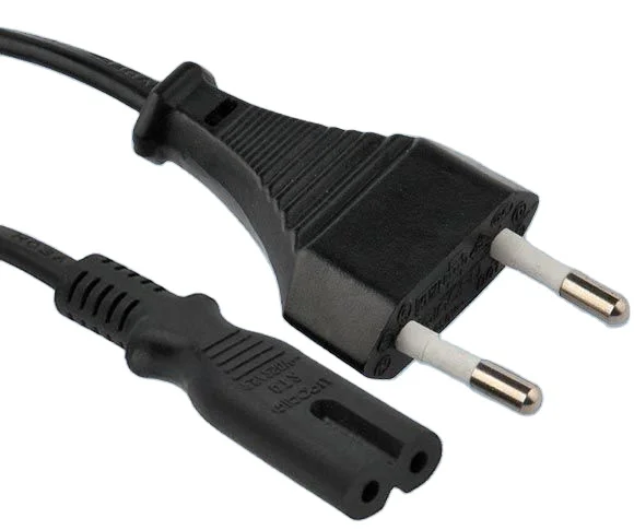 16a 250v 3 Wire European Standard Eu 3Pin Plug to IEC C13 female Laptop AC Power Cord Extension cable for Hair Dryer