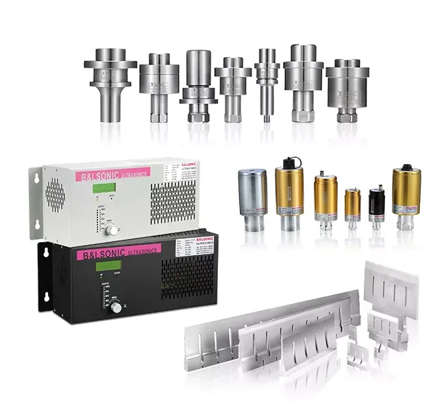 ultrasonic food cutting machine for cake sandwich pizza nut titanium blade