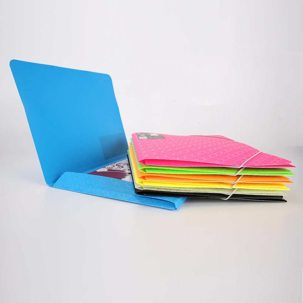 Эластичный Файл с пряжкой A4 веревочная папка pp пластиковая для хранения файлов Офисная