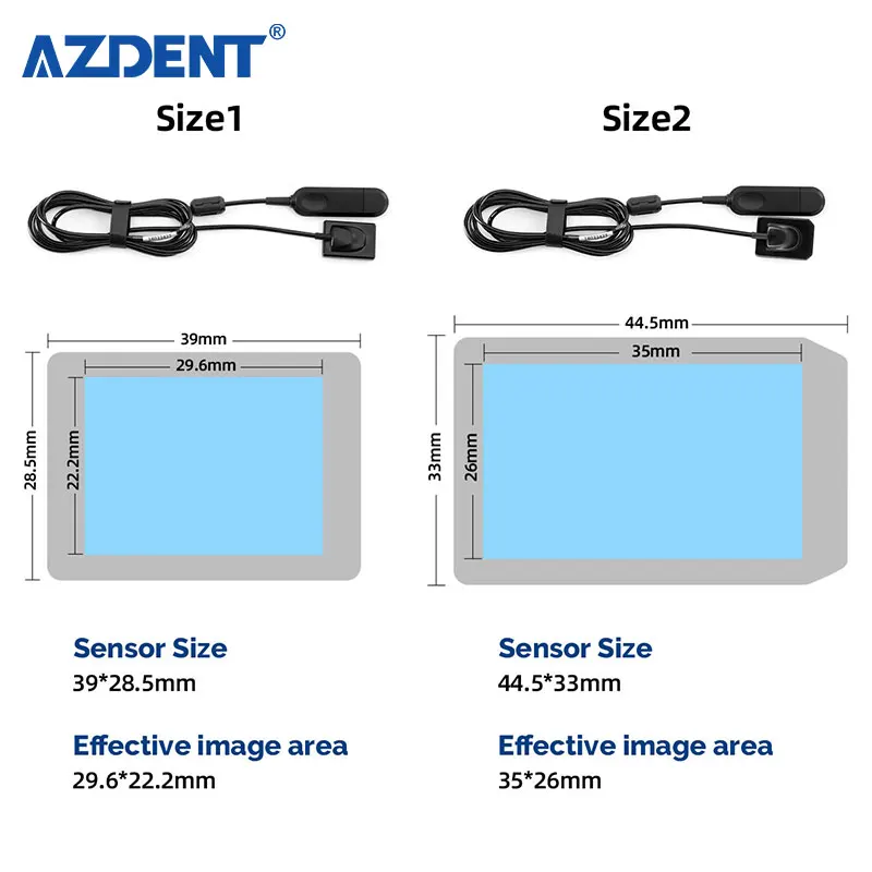 Хорошее качество Azdent стоматологический рентгеновский датчик цифровой хороший x Ray