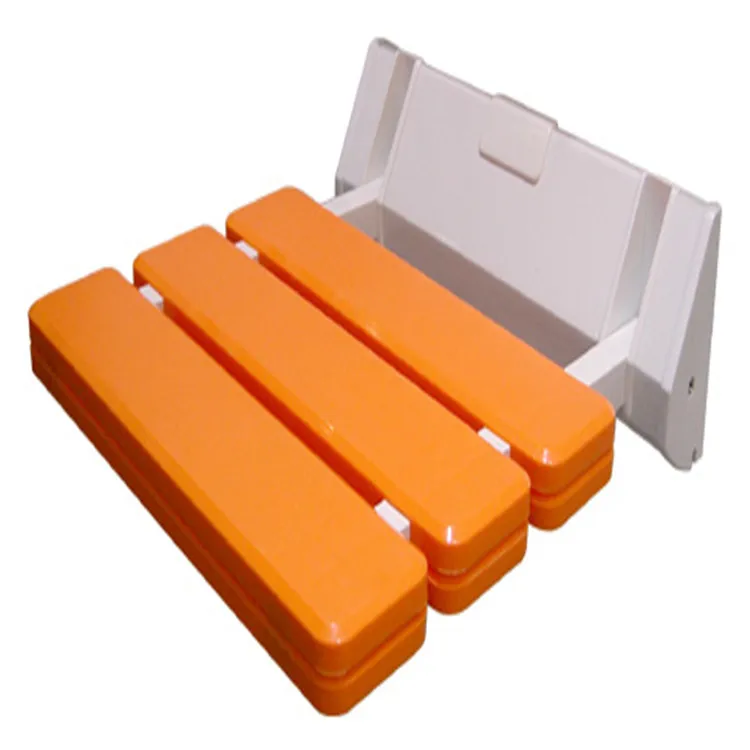 Sturdy Stainless wall Mount Fold-up Disabled Elderly Shower Seat