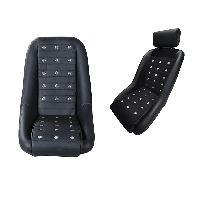 BingHong Modified Car Seats leather racing car bucket sport seat Retro classic car seats