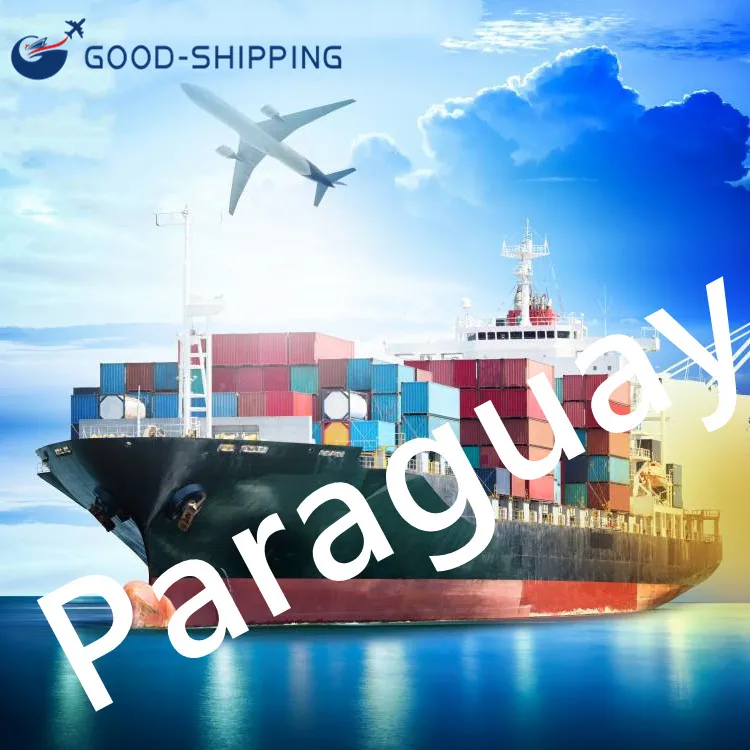 DDP International Logistics Sea Air Express Transport  Freight Forwarder Agent Shipping To Paraguay