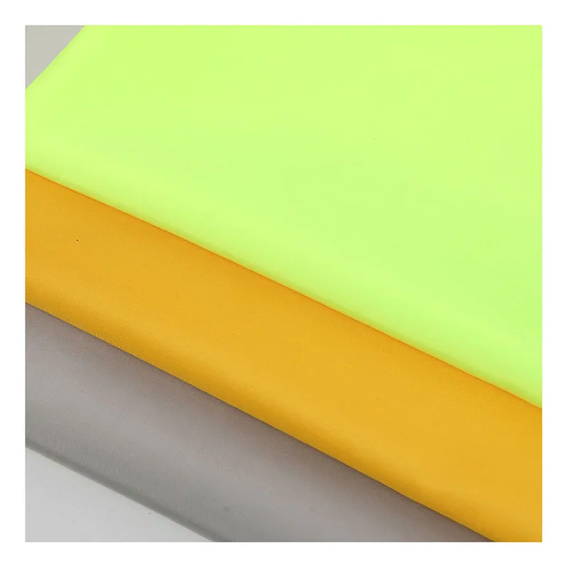 Hot Selling Recycled Polyester Spandex Encrypted 4 Way Stretch Elastic Fabric For yoga track suit