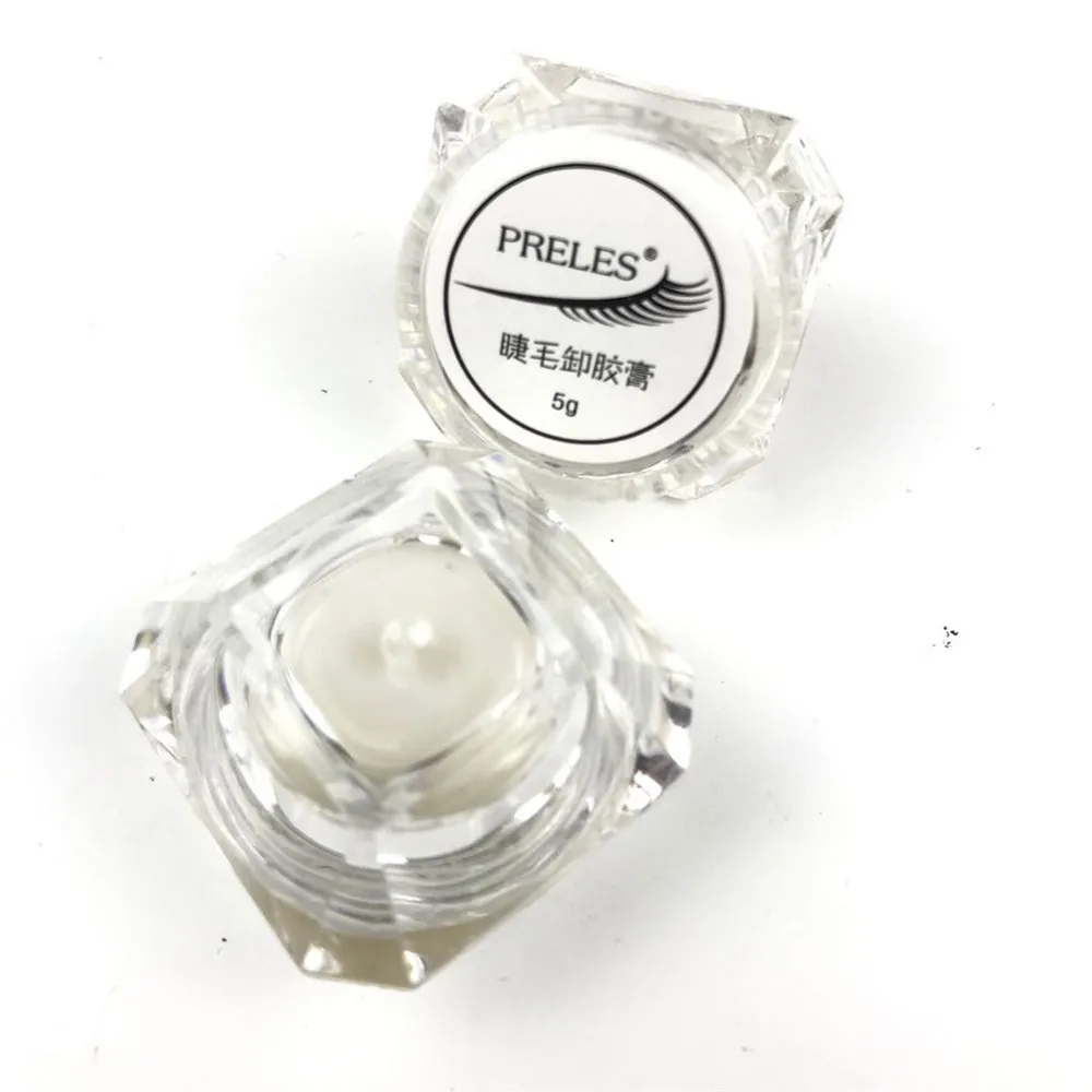 Private label cream remover for eyelash extension eyelash adhesive remover