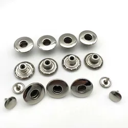 Custom jeans rivets buttons jacket coat metal  button