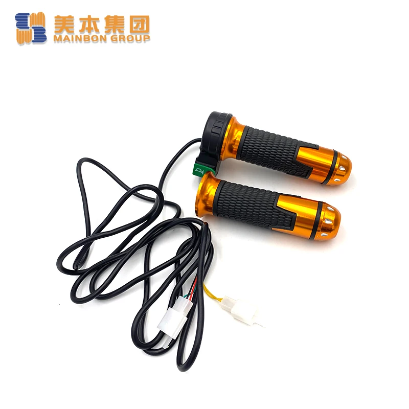 Electric tricycle and auto rickshaw spare parts Electric Tricycle Trike Parts Aluminum Handle With Switch