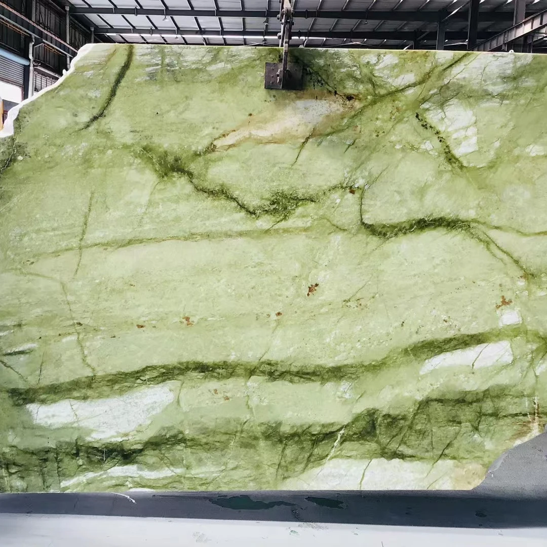 Dandong Green chinese marble for wall floor countertop decoration stone