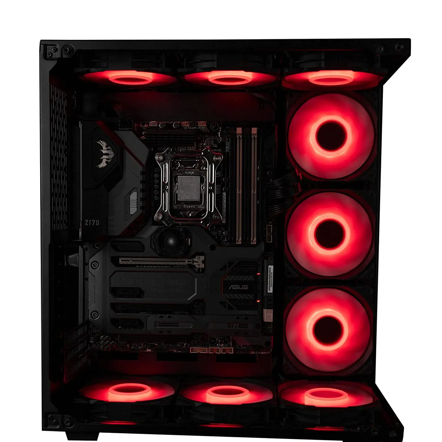 Бесшумный охлаждающий чехол для компьютера 12 в 120 мм