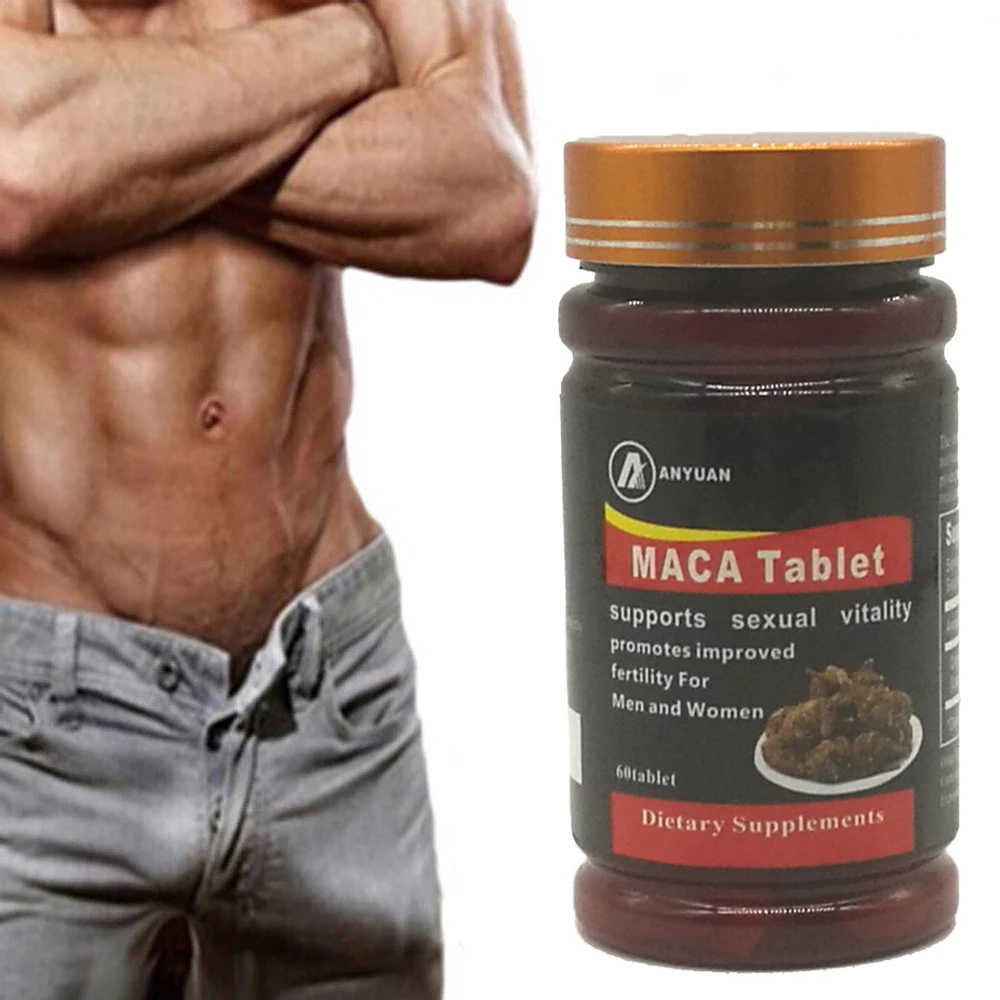OEM Men Energy Supplement Boost Men Power Maca Tablet for Improve Endurance