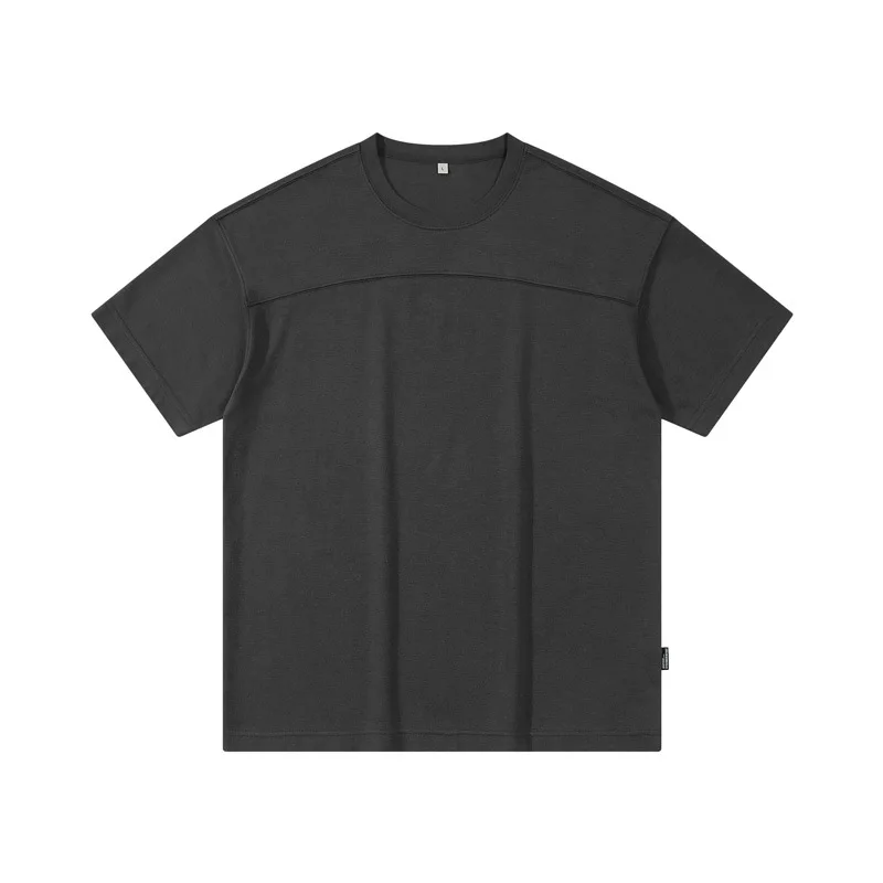 Wholesale Manufacturer 210 Gsm Heavy Weight Cotton custom Printing  Tee Tshir Custom Graphic Oversized 3D Puff Print T Shirt Men