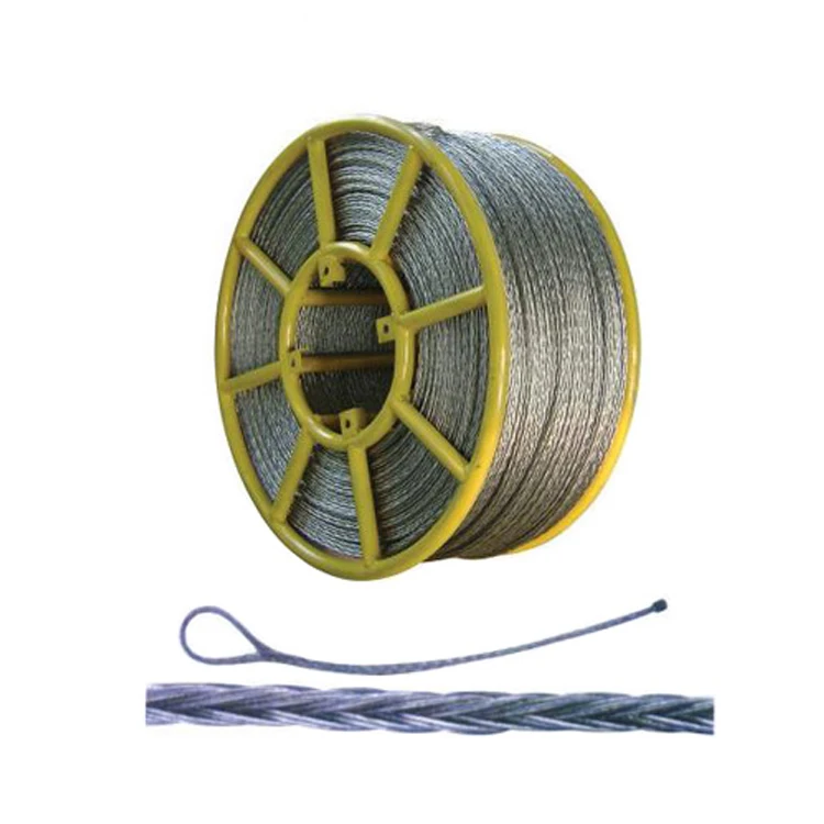 9-42mm Anti Twisting Galvanized Braided Steel Wire Rope