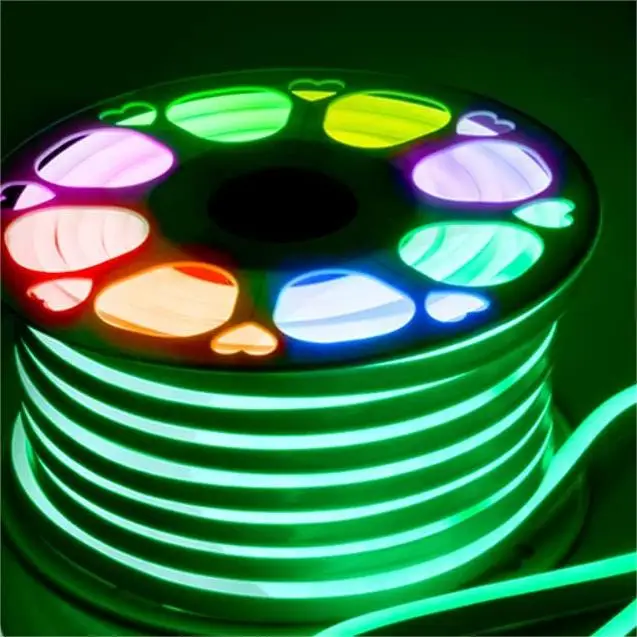 Outdoor Decoration Lighting Neon Led Strip Light Waterproof Flexible RGB Led Neon Light Strip With Cheap Price