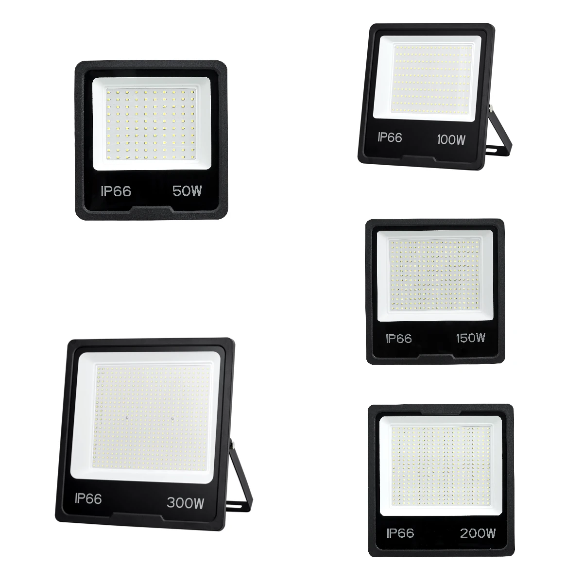 IC 100W  Buy Solar Energy System OEM Lighting Factory Customized Flood IP65 Outdoor Packaging Bronze Black Star Lumen Led