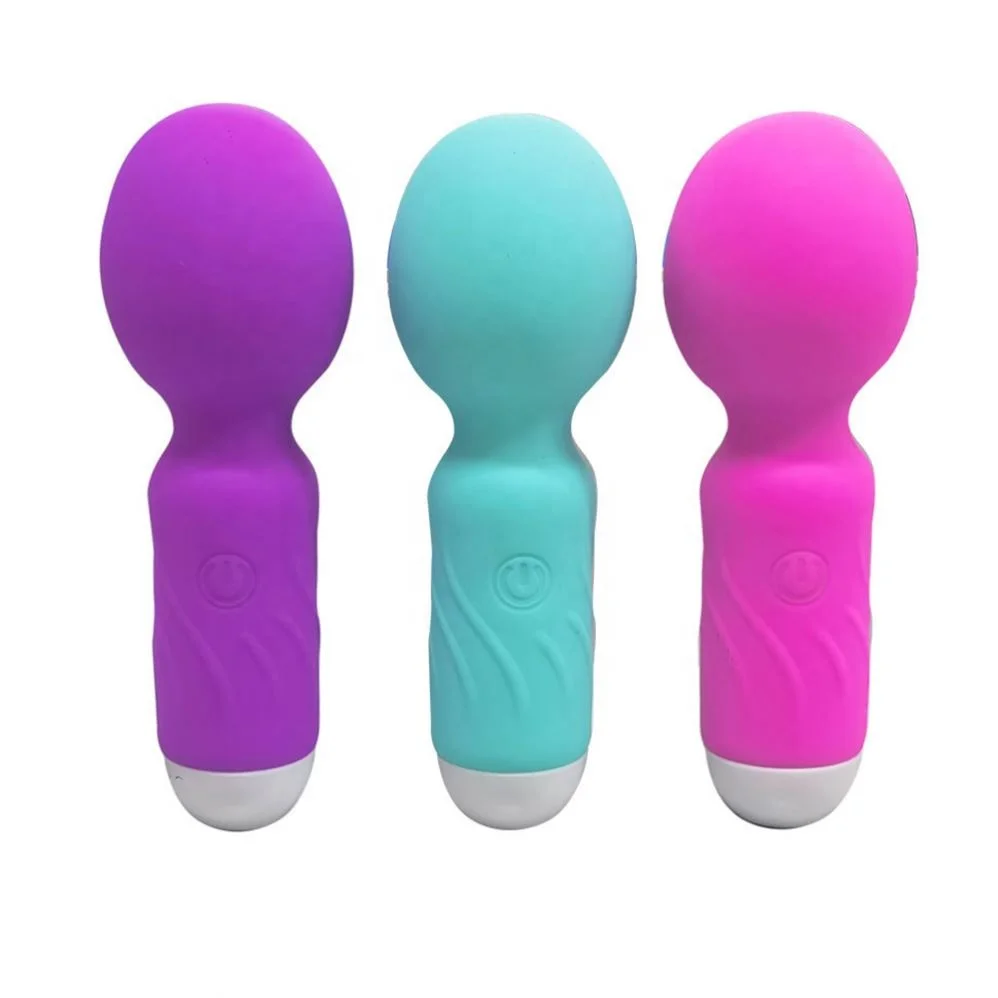 Girlspower Mini Liquid Silicone Wand Massager Adult Japanese AV Wand Vibrator Sex Toys Massage For Women