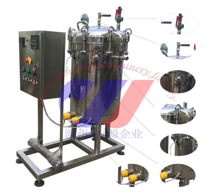 small scale autoclave sterilizer for lab vertical autoclave