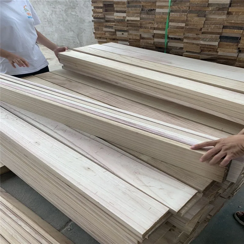 Wholesale Eco Friendly Solid Paulownia Timber Wood Boards for Furniture
