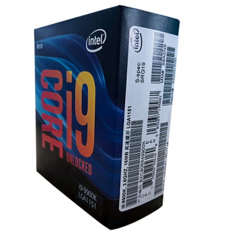 Оригинальный процессор I9-9900K дешевой цене i9 Intel Core