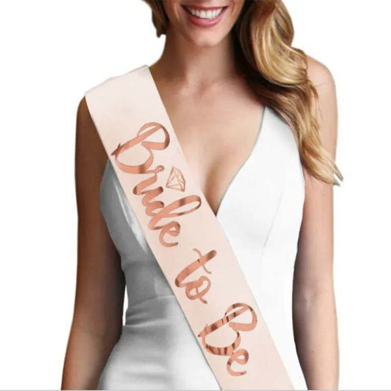 Bachelorette Party Sash  Decorations Party Favors Accessories  Bride to Be Sash for Bride&Bridal Shower Gift Supplies