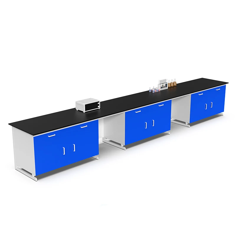 Steel Side Workbench For Electronics Laboratory Equipment Phsical Laboratroy Desk Wall Bench/Dental Lab Furniture