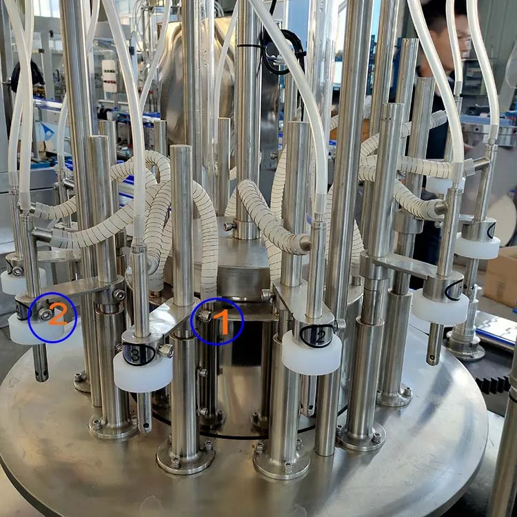 Automatic 12 Heads Glass Bottle Vodka Whisky Bottling Machine