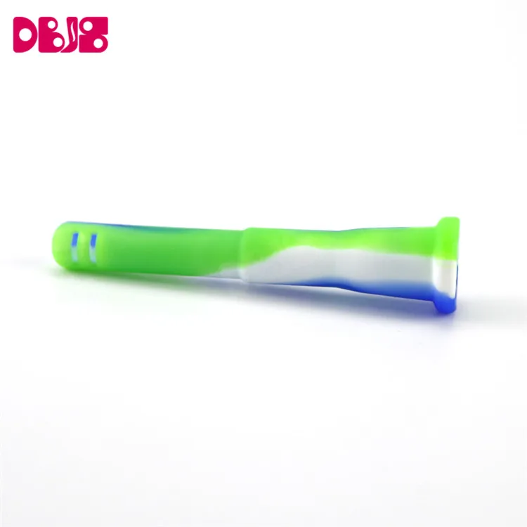 
Distinctive wholesale oil burner downstem pipe 14mm diameter silicone downstem for smoking 