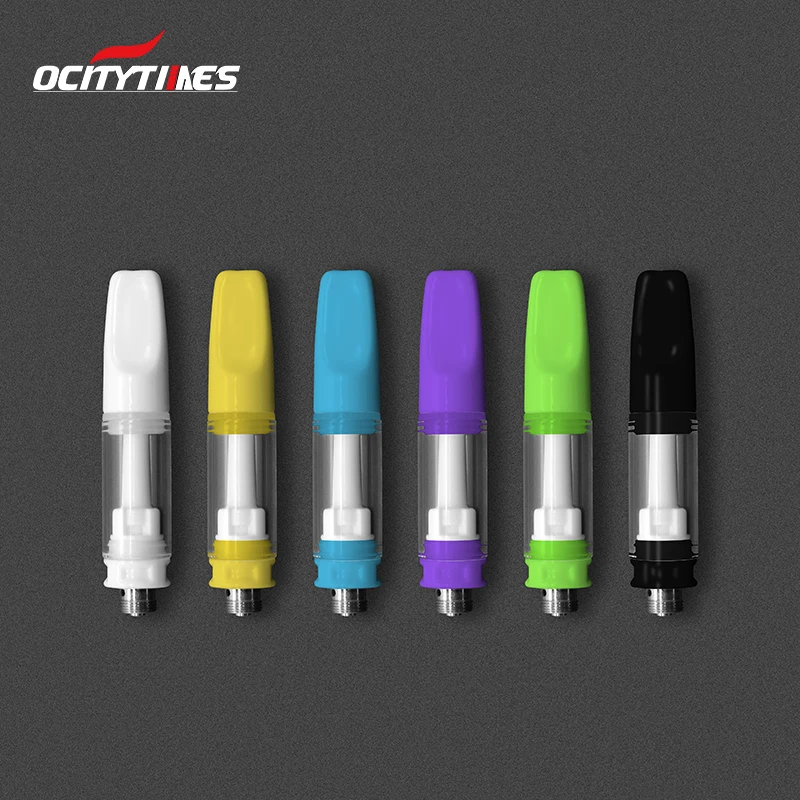 Full ceramic four holes wholesale vape cart 1ml CBD cartridge without leakage